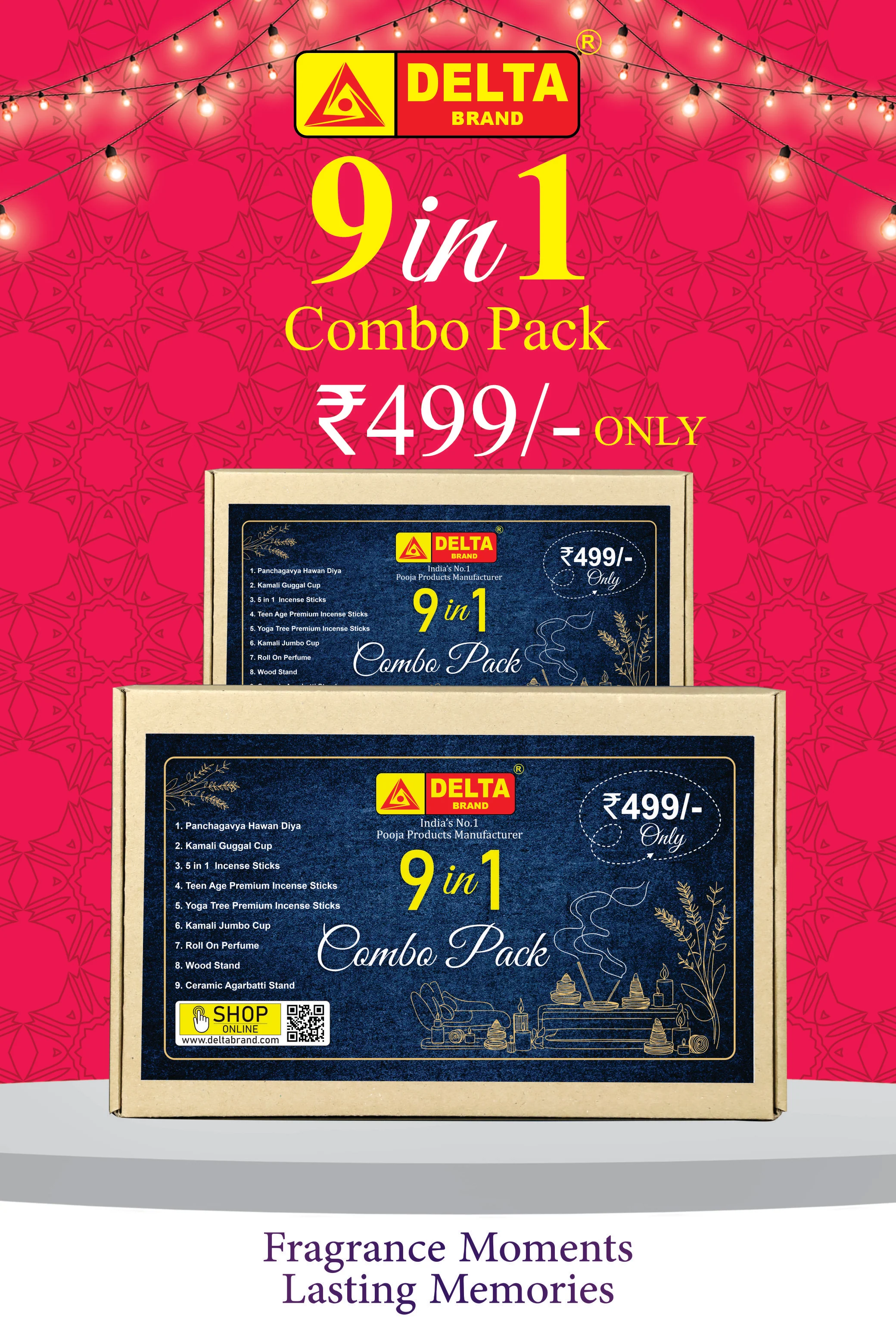 Delta Brand 9 in 1 Combo Pack @499 - Image 3